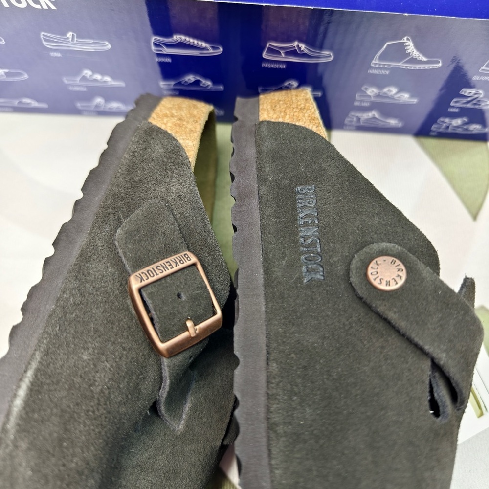 Birkenstock Boston narrow | Cork footbed and suede upper - Picture 4 of 4